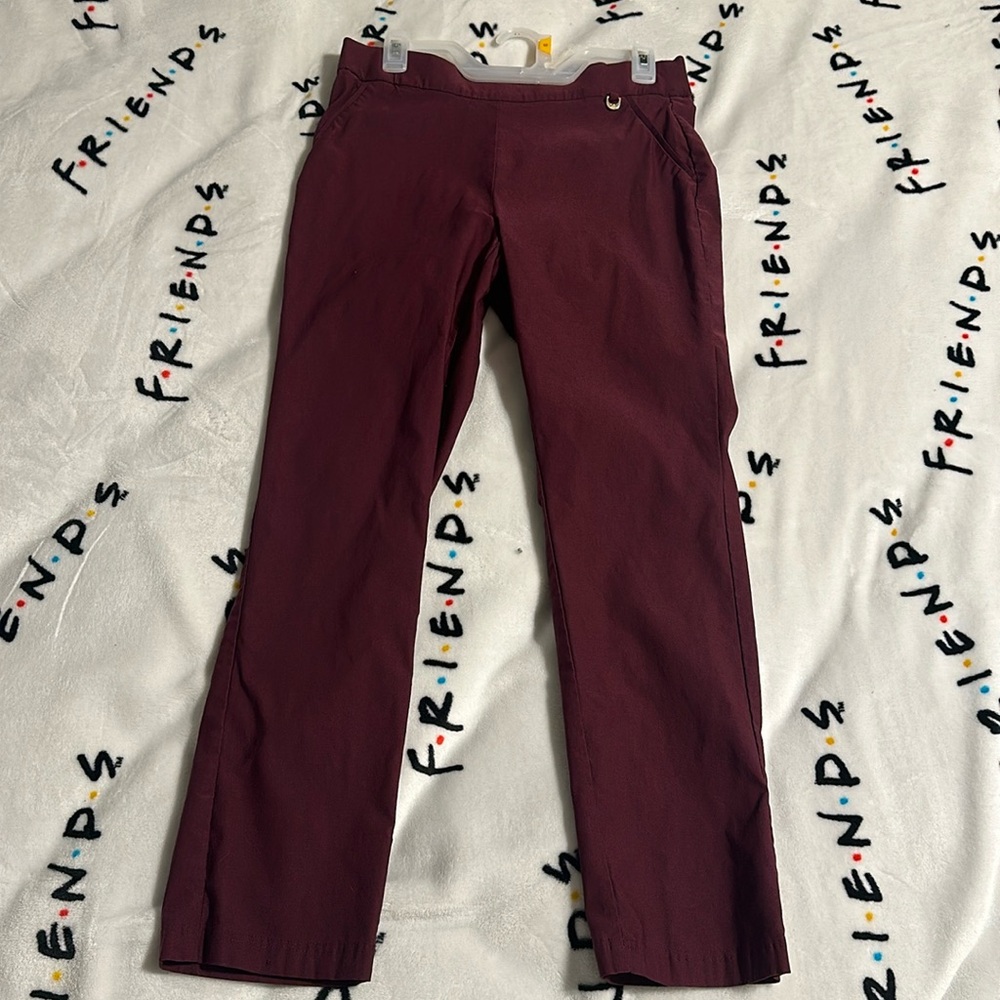 Size 12 Burgendy pants